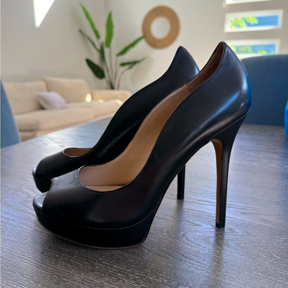 Vince Camuto Black Stiletto Pump- Size 10